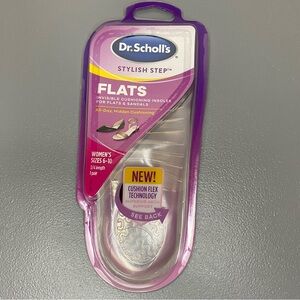 Dr Scholl’s Stylish Step Flats Cushioning Insoles Women’s Size 6-10